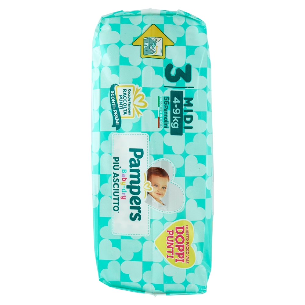 Pampers Baby-dry Midi 28+28 pz
